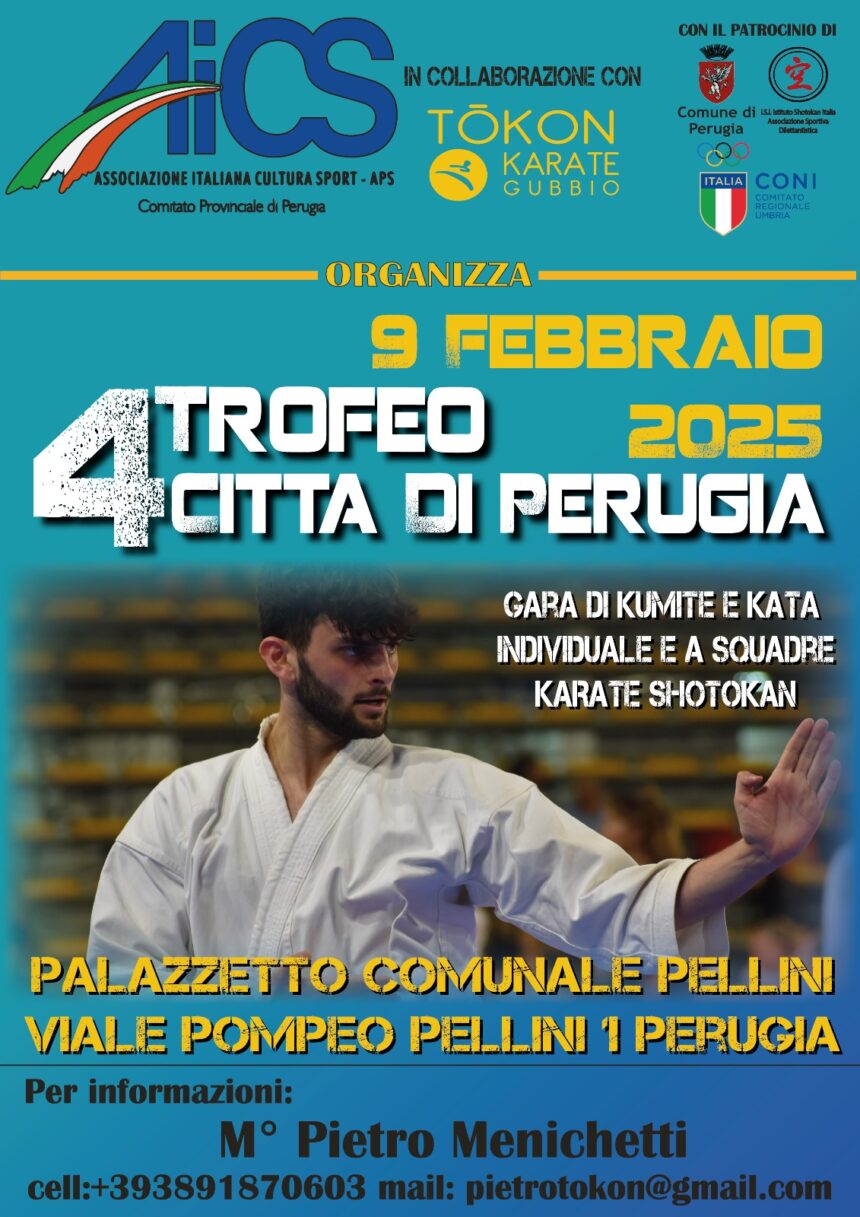 4° Trofeo di Karate Città di Perugia