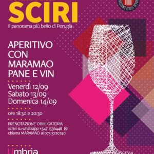Perugia, Priori promuove l’aperitivo speciale sulla Torre degli Sciri per UmbriaWine