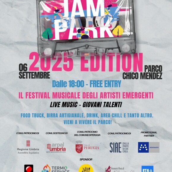 Torna la quarta edizione di Jam Park al Parco Chico Mendez di Perugia Torna la quarta edizione di Jam Park al Parco Chico Mendez di Perugia